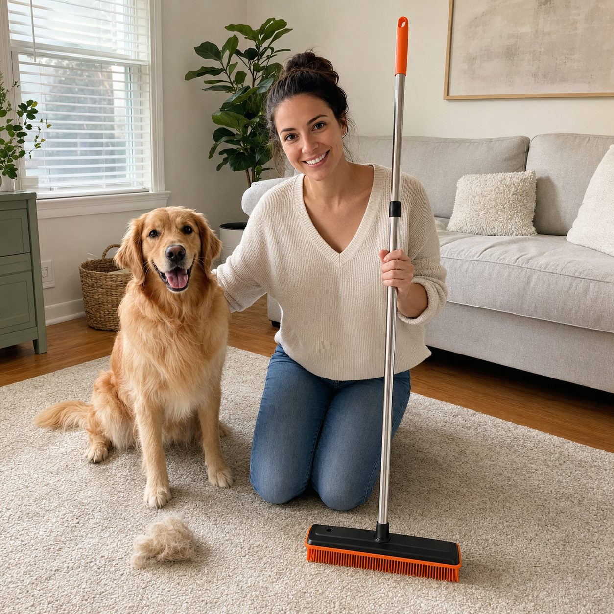 Dog-Hair Cleanup FurRake customer review